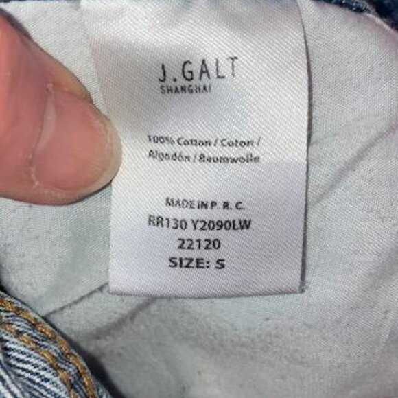 Brandy Melville J. Galt Shanghau Button Fly 90's Mom Jeans Sz Small EUC - Picture 7 of 12